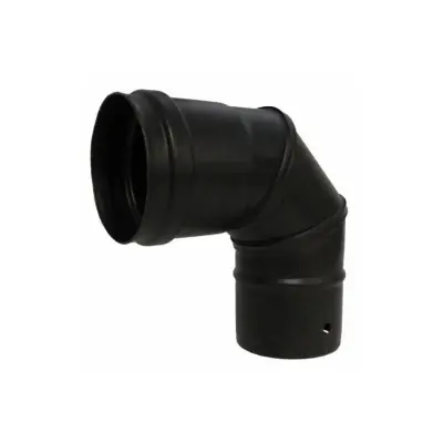 CODO NEGRO 80mm A 90º VITRIFICADO EIDER