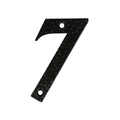 NUMERO NEGRO Nº1 DE 4" 1ud BLISTER