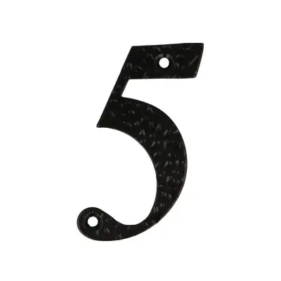 NUMERO NEGRO Nº1 DE 4" 1ud BLISTER
