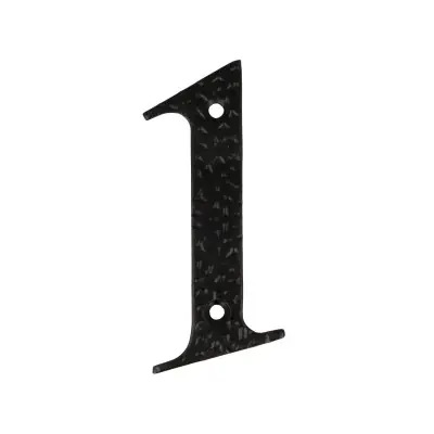 NUMERO NEGRO Nº1 DE 4" 1ud BLISTER