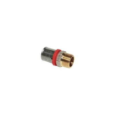 ENLACE MACHO 3/4x25 PRESS FITTING TUBO MULTICAPA SHURECO