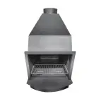 BARBACOA INSERTABLE MODELO D-80 CHIMENEAS REDONDO