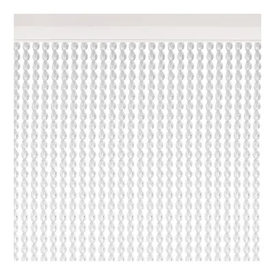 Cortina para puerta modelo "malta" color cristal 90x210cm m63250 acudam