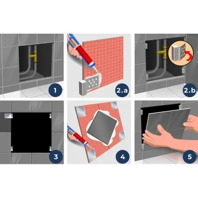 SISTEMA MAGNETICO PARA REALIZACION TRAMPILLAS INSPECCION EDMA