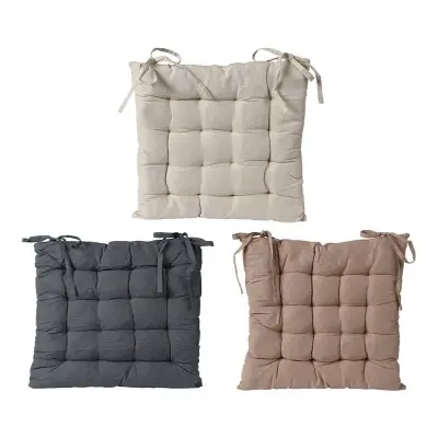 Cojín para silla de 40x40x6cm colores surtidos 832846
