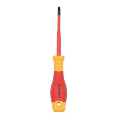 Destornillador phillips aislado vde ph2 x 125mm workpro