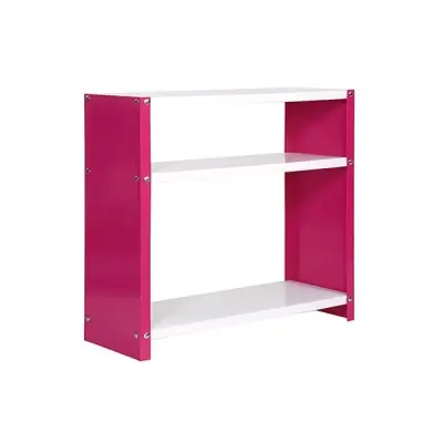 ESTANTERÍA METÁLICA HABITAT COLOR MINI 3/300 ROSA/BLANCO