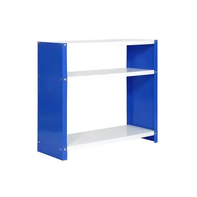 ESTANTERÍA METÁLICA HABITAT COLOR PLUS 3/300 AZUL/BLANCO