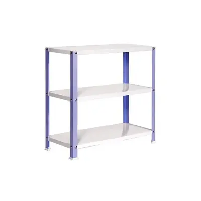 ESTANTERÍA METÁLICA SIMONHOME CLASSIC MINI 3/400 VIOLETA/BLANCO