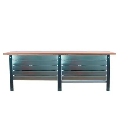 BANCO DE TRABAJO METÁLICO SIMONWORK BT6 PRO TANDEM LAMINATE 10BOX 2100 ANT/H