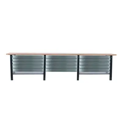 BANCO DE TRABAJO METÁLICO SIMONWORK BT6 PRO TRIPLE LAMINATE 15BOX 3000 AN/HA