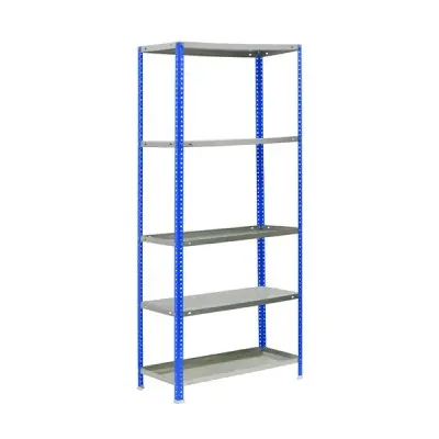 ESTANTERÍA METÁLICA SIMONGARDEN COMFORT 5/400 AZUL/GALVA