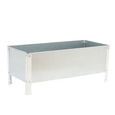 HUERTO URBANO METÁLICO SIMONGARDEN URBAN 410x1200x600 BLANC/GALV-200l