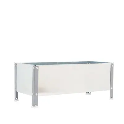 HUERTO URBANO METÁLICO SIMONGARDEN URBAN 410x1200x600 GRIS/GALV-200l