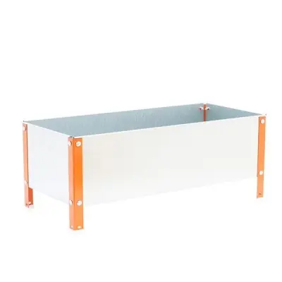 HUERTO URBANO METÁLICO SIMONGARDEN URBAN 410x1200x600 NAR/GALV-200l