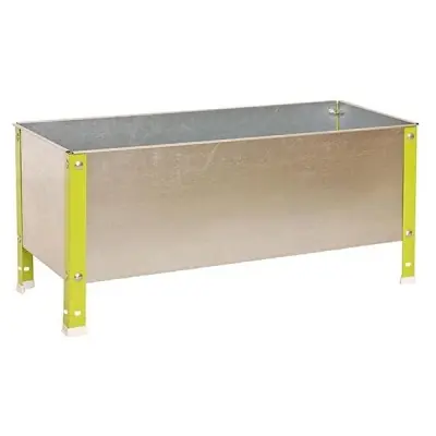 HUERTO URBANO METÁLICO SIMONGARDEN URBAN 410x1200x600 VERDE/GALV-200l