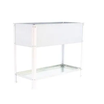 HUERTO URBANO METÁLICO SIMONGARDEN URBAN TOP 850x900x400 BCO/GAL-100l
