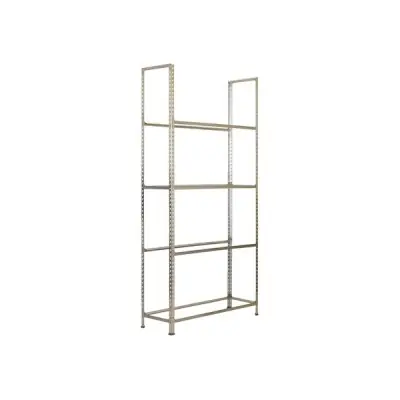ESTANTERÍA METÁLICA AUTOCLICK LLANTAS MEGAPLUS 4/300 GALVANIZADO