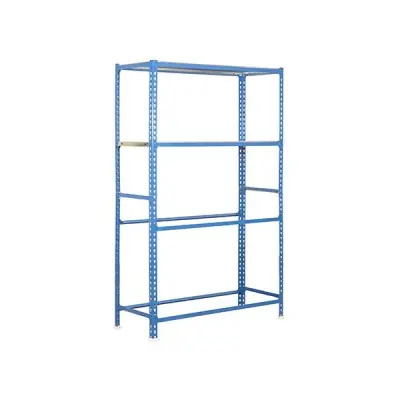 ESTANTERÍA METÁLICA SIMONGARAGE PLUS 4/400 AZUL/GALVA