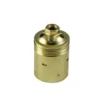 PORTALAMPARAS METAL LISO E27 LATONADO GILMA