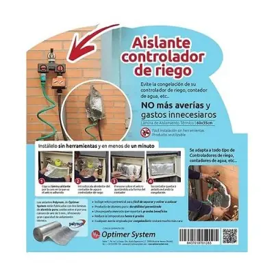 KIT AISLANTE REFLEXIVO CONTROLADOR RIEGO 0.60x0.35 MTS KIT-AISPRIE-01