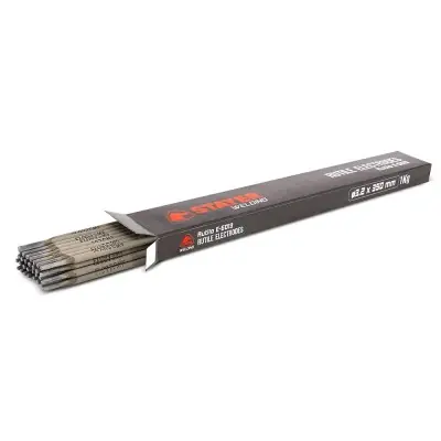 Electrodo rutilo e-6013 ø3.2 x 350 mm, caja 1 kg.
