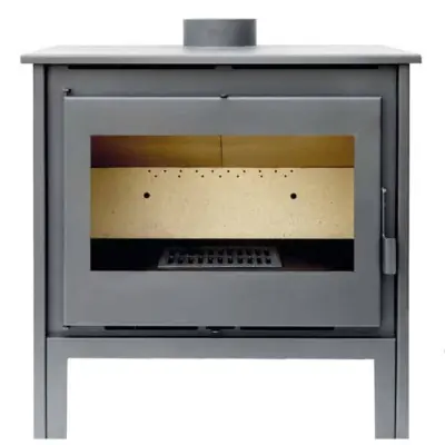 CHIMENEA DE LEÑA FUSIÓN 80 VISTA SIN VENTILACIÓN FORZADA 18KW JOYMA
