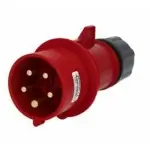 CLAVIJA AÉREZ CETAC 4P+T 32AM IP44 ROJO 13303 FAMATEL