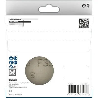 HOJA DE LIJA PRO F355, 125 MM, G60 BOSCH 2608606755