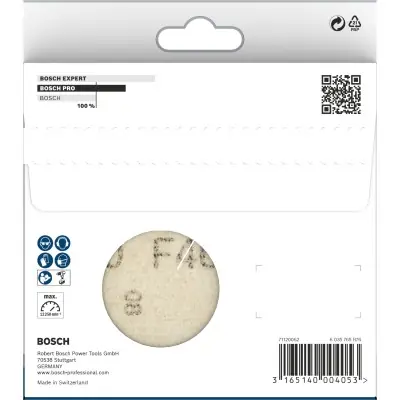 HOJA DE LIJA PRO F460, 125 MM, G80 BOSCH 1609200162