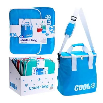 Nevera tipo bolsa 18 l colores surtidos, 29 x 31 x 21cm