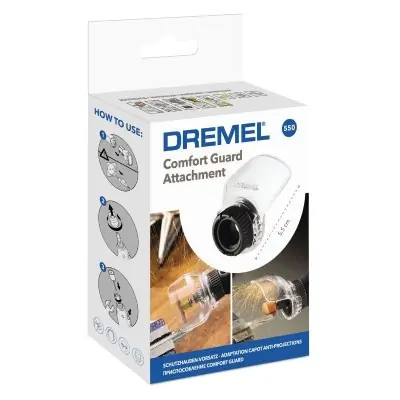 RESGUARDO DE PROTECCIÓN DESECHOS Y CHISPAS DREMEL 550 26150550JB