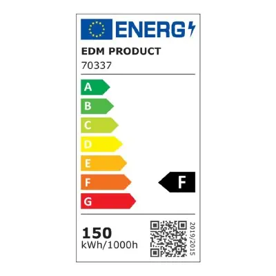 Projetor led 150 w 12300 lm 6400 k luz fría 35 x 31 x 4,5 cm