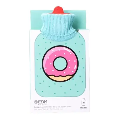 Bolsa de agua caliente 2 l modelo donut glaseado