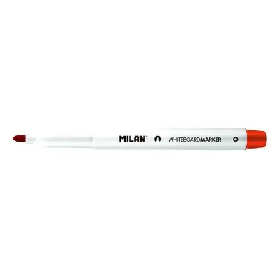Rotulador para pizarra blanca, punta redonda ø3,7 mm, rojo, 12 uds, caja