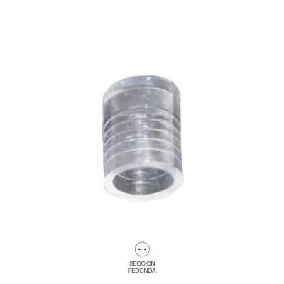 Terminal de proteccion tubo flexilux/flexiled 17 x 15 mm