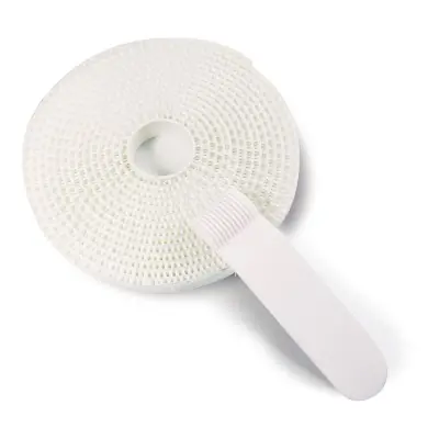 Cinta adhesiva blanca para malla mosquitera de fibra de vidrio y aluminio, 500 cm