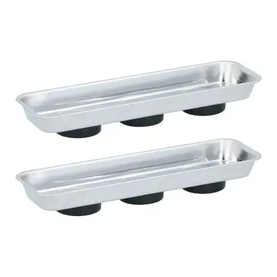 Bandeja magnética 65 x 226 mm, 2 uds
