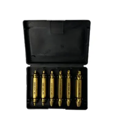 Extractor de tornillos rotos, juego de 6 piezas