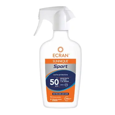 Leche protectora solar en pistola sport spf50 270 ml