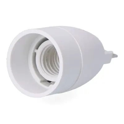 Convertidor de g9 a e14, 2 a 230 v, blanco, ø30 x 57 mm (retractilado)