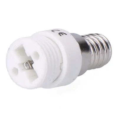 Convertidor de e14 a g9, 2 a 230 v, blanco, ø20 x 45 mm (retractilado)