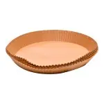 Bandeja de papel redondo para freidora de aire foodies mp, ø26 cm, 50 uds