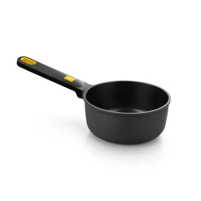 Cazo de aluminio fundido con antiadherente tricapa, daily pro, ø16 cm