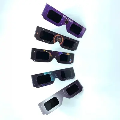 Solar eclipse glasses various models