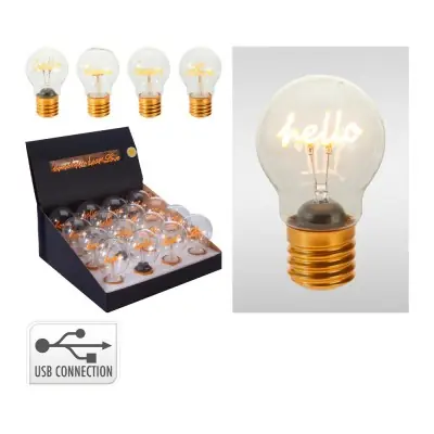 Bombilla decorativa modelos variados