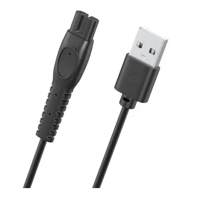 Cable cargador usb 5v para afeitadoras philips