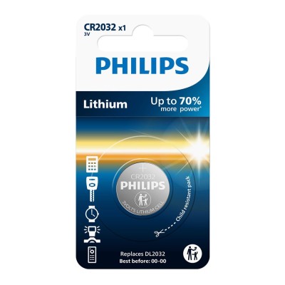 Pila litio cr2032 3 v, blíster