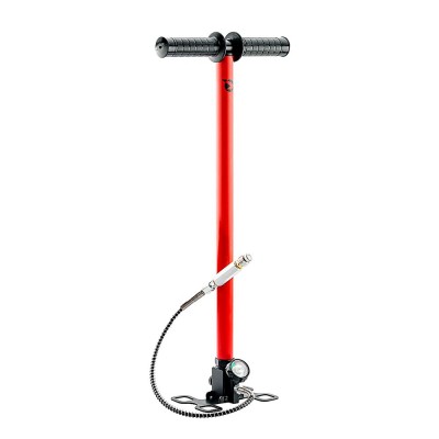 Bomba manual pcp flexible 1/8 bsp, 300 bar, conector foster, filtro antihumedad