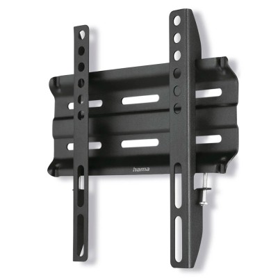 Soporte mural televisor, negro, fijo, de 19 a 48 pulg, carga máx. 25 kg